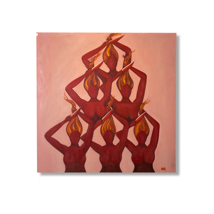 "Eternal Flame" by Mina Alikhani