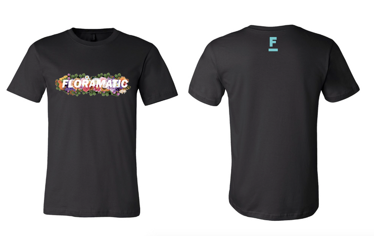 FloraMatic Show Logo Premium Tee - Black